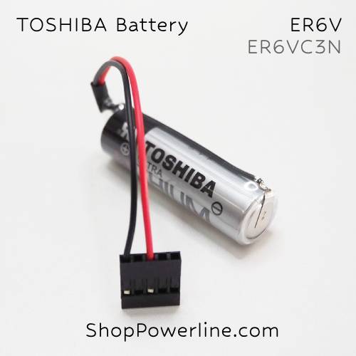 แบตเตอรี่ Battery TOSHIBA (ER6VC3N) 3.6V (Black Plug)