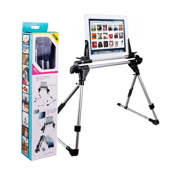 ขาตั้งแท็บเล็ต ขาตั้งมือถือ iPad Stand 201 ปรับความกว้างได้ รองรับโทรศัพท์หลายขนาด
