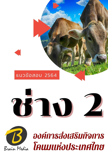 โหลดแนวข้อสอบ ช่าง 2 องค์การส่งเสริมกิจการโคนมแห่งประเทศไทย