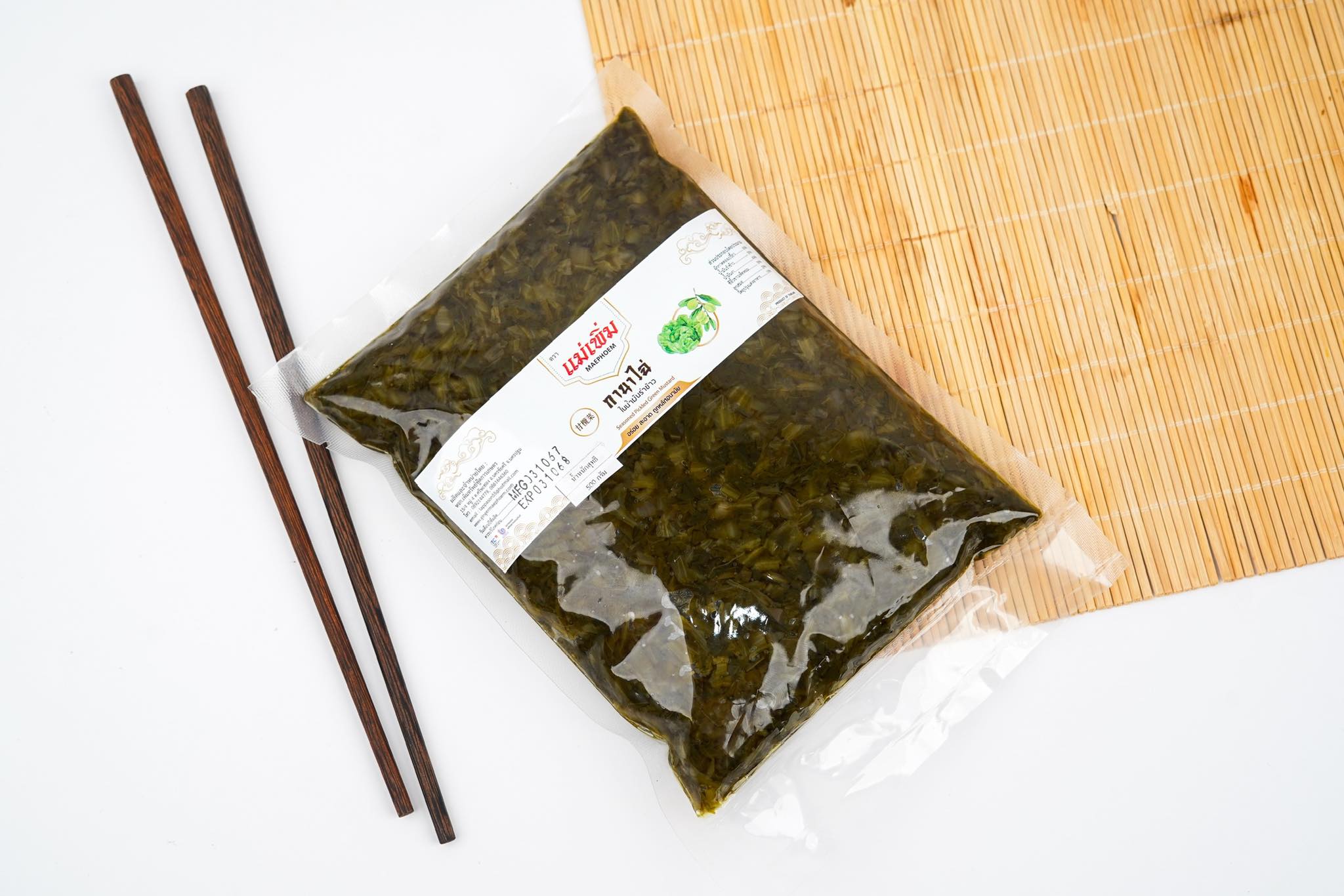 กานาไฉ่ ในน้ำมันรำข้าว