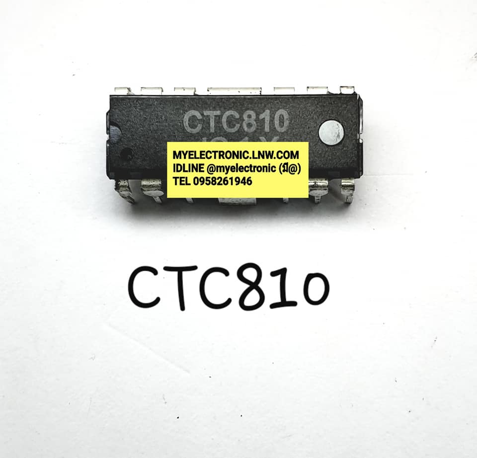 CTC810ยี่ห้อตัวถังDIP12ขาปีกกลางราคาตัวละบาท