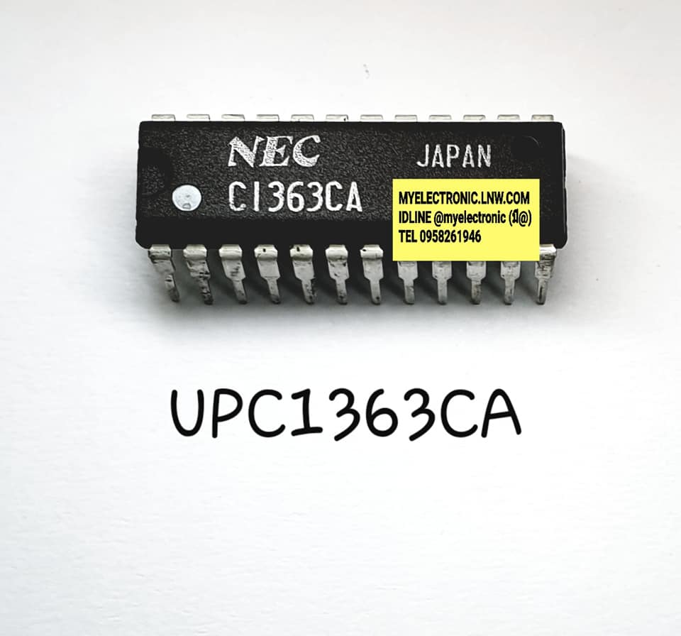 ICUPC1363CAยี่ห้อNECตัวถังDIP24ขาแคบราคาตัวละ