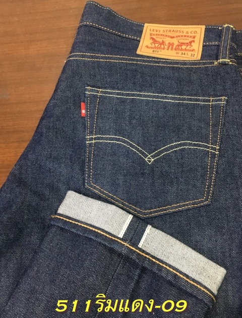 9. ใหม่ - Levi’s 511 ริมแดง ป้าย R เอว 36 ยาว 32 Turkey