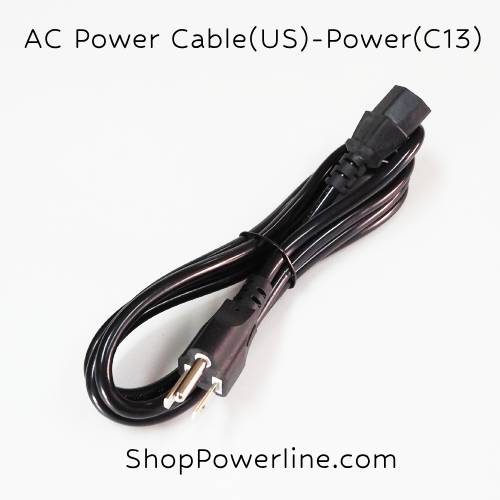 สายไฟ AC Power Cable(US) - Power(C13) (0.75mm)(1.8m)