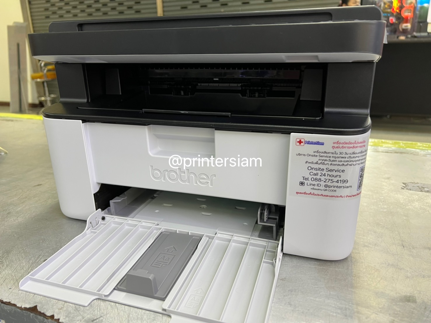 เครื่องปริ้นเตอร์มัลติฟังก์ชั่น เครื่องพิมพ์เลเซอร์ Brother DCP-1510