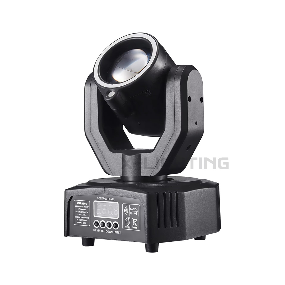 Mini Moving Head Beam RGBW 30W พร้อมเลเซอร์เอฟเฟกต์ | รองรับ DMX512 | 2700K/6000K | IP20