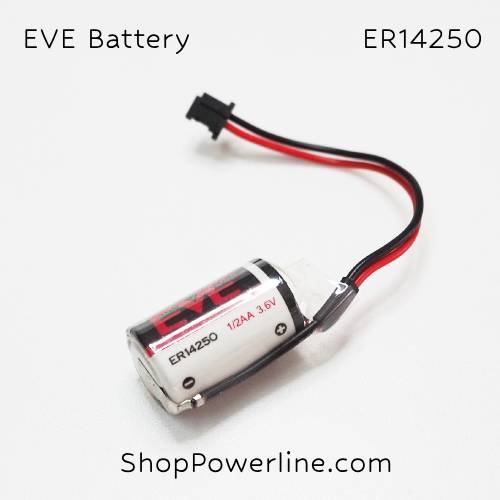 แบตเตอรี่ Battery EVE (ER14250) 3.6V (DF Black Plug)