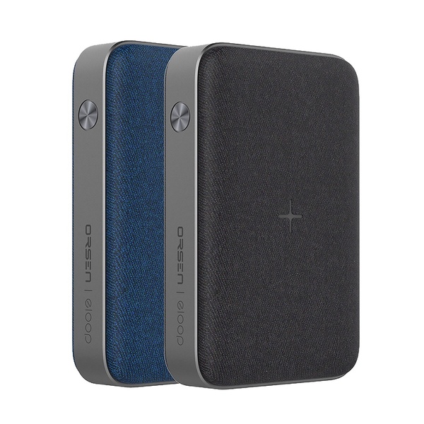 แบตสำรองไร้สาย พาวเวอร์แบงค์ไร้สาย Eloop EW35 10,000 mAh รองรับ QC3.0 PD18W