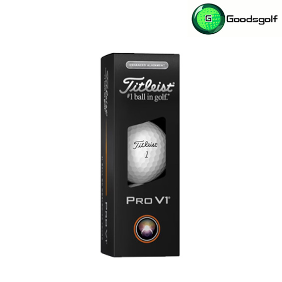 ลูกกอล์ฟ Titleist Pro V1 Alignment 2025 !