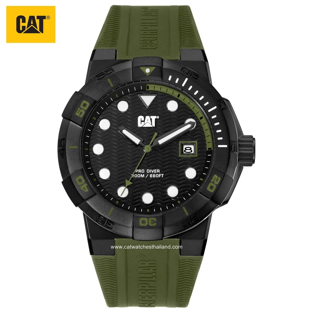 นาฬิกาดำน้ำ CAT นาฬิกา Caterpillar รุ่น SHOCK DIVER รหัส SI.161.23.123