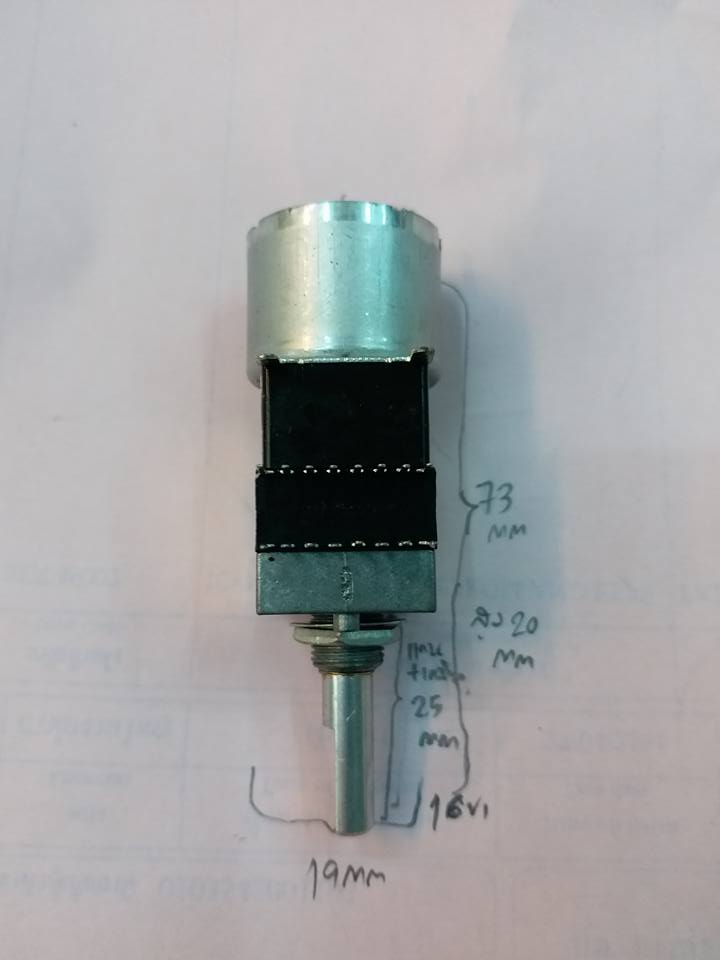 โวลุ่ม100KB2ชั้น16ขาแกน+เกลียวยาว25มม.แกนเฉือนโวลุ่ม100KBหลังมอเตอร์โวลุ่ม100KBติดมอเตอร์แกน+เกลียวยาว25มมโวลุ่มมีมอเตอร์100KBราคาตัวล่ะขนาดตัวยาว73มม.กว้าง19มม.สูง20มม.เส้นผ่านศูนย์กลางมอเตอร์อ้วน20มม.