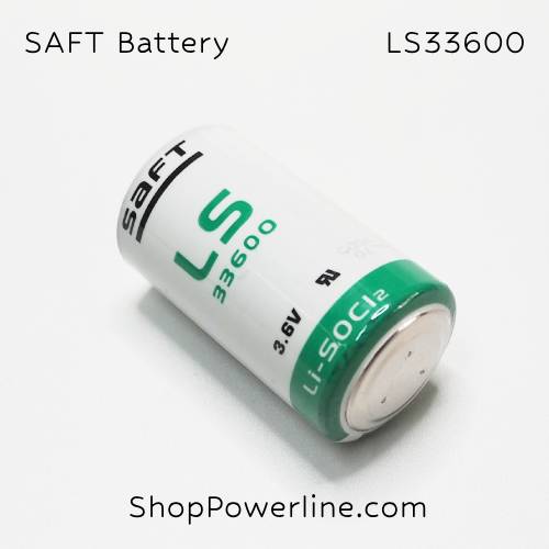 แบตเตอรี่ Battery SAFT (LS33600) 3.6V D 17000mAh