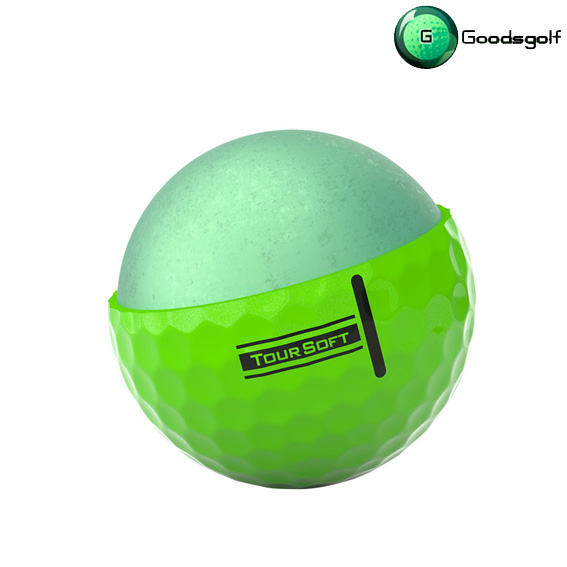 ลูกกอล์ฟ Titleist Tour Soft 2024 Green