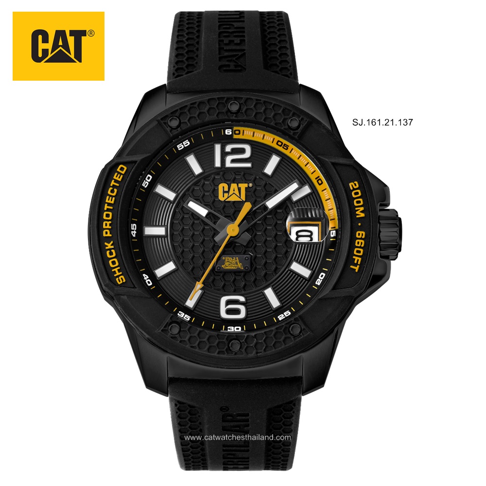 นาฬิกา CATERPILLAR รุ่น SHOCKMASTER EVO รหัส SJ.161.21.137 ALL BLACK หน้าปัดและสายสีดำ