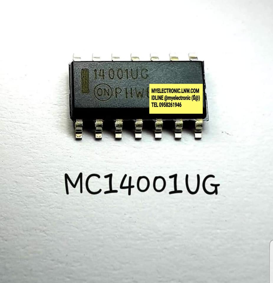 ICMC14001UGยี่ห้อON-SEMIตัวถังSMD14ขาราคาตัวละ