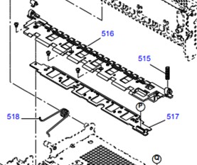 BOARD ASSEMBLE,DETECTOR,ASA EPSON PLQ-20 "ตำแหน่งที่ 517"