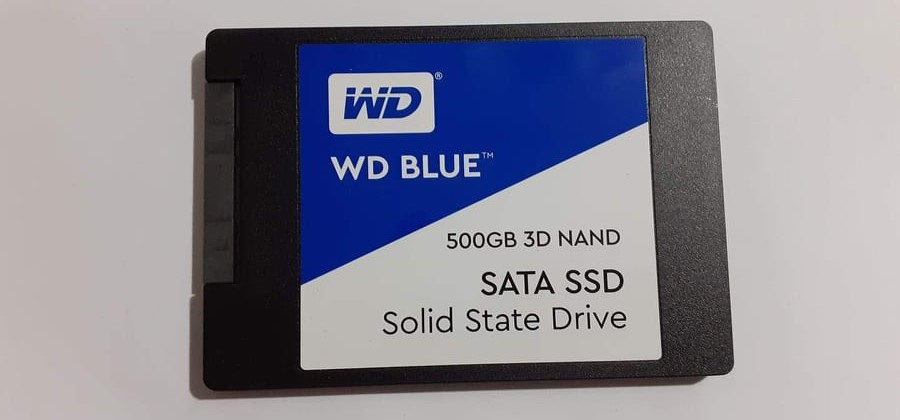 500GB SSD WD BLUE 3D NAND SATA III Read560 write530 MBs ใช้งานปกติสภาพดี