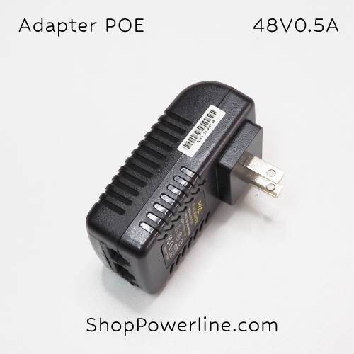 อะแดปเตอร์ Adapter POE 48V 0.5A 24W