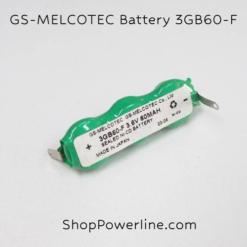 แบตเตอรี่ Battery GS-Melcotec (3GB60-F) 3.6V 60mAh (Feet)