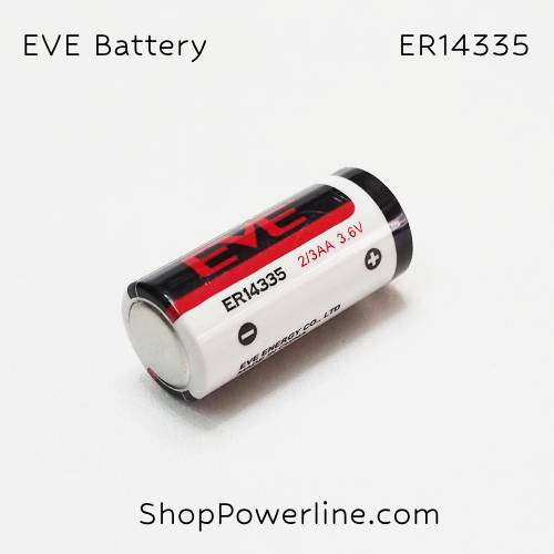 แบตเตอรี่ Battery EVE (ER14335) 3.6V 2/3AA 1650mAh