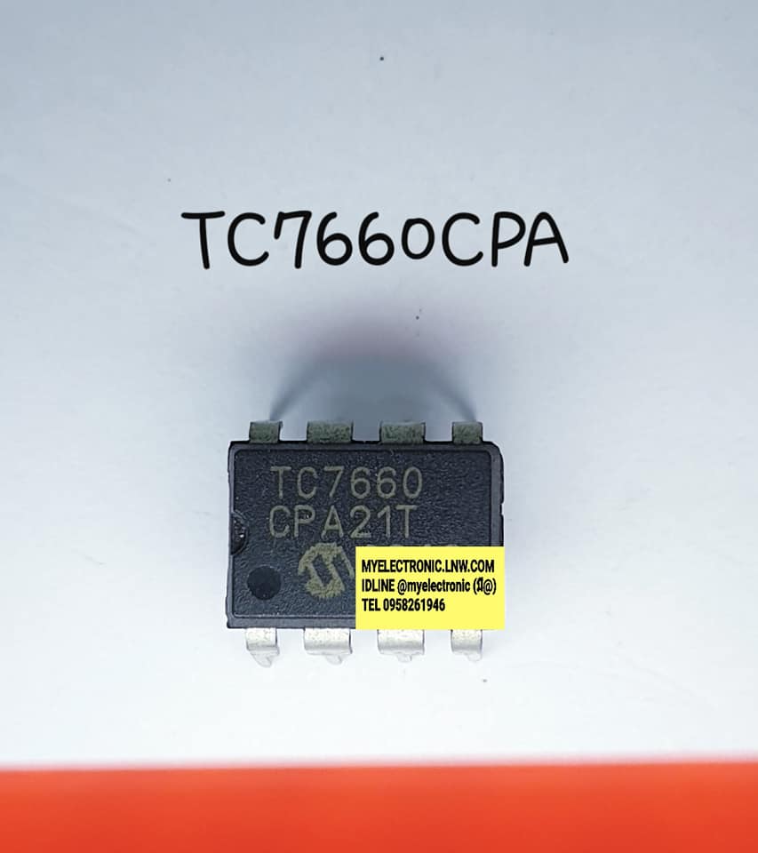 TC7660CPAยี่ห้อMICROSHIPตัวถังDIP8ขาราคาตัวละ