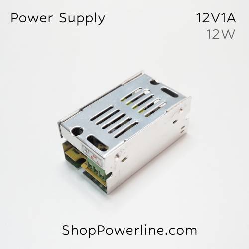อุปกรณ์จ่ายไฟ Power Supply 12V 1A 12W