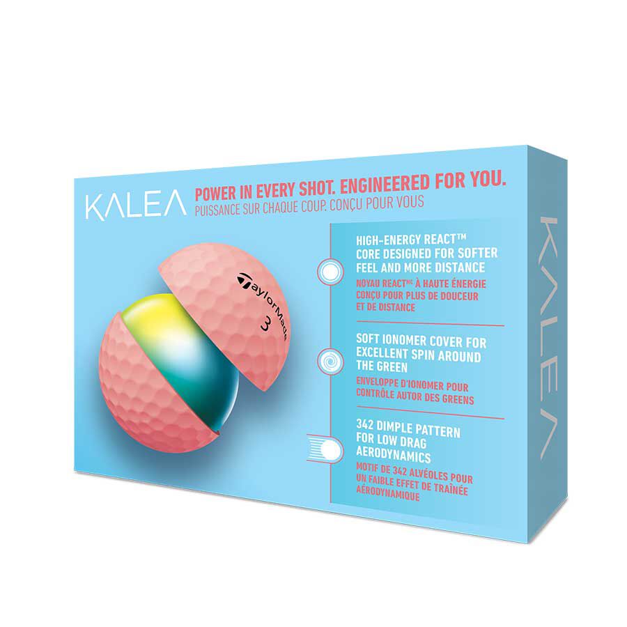 ลูกกอล์ฟ TaylorMade KALEA PEACH (ซื้อ 2 แถม 1 )