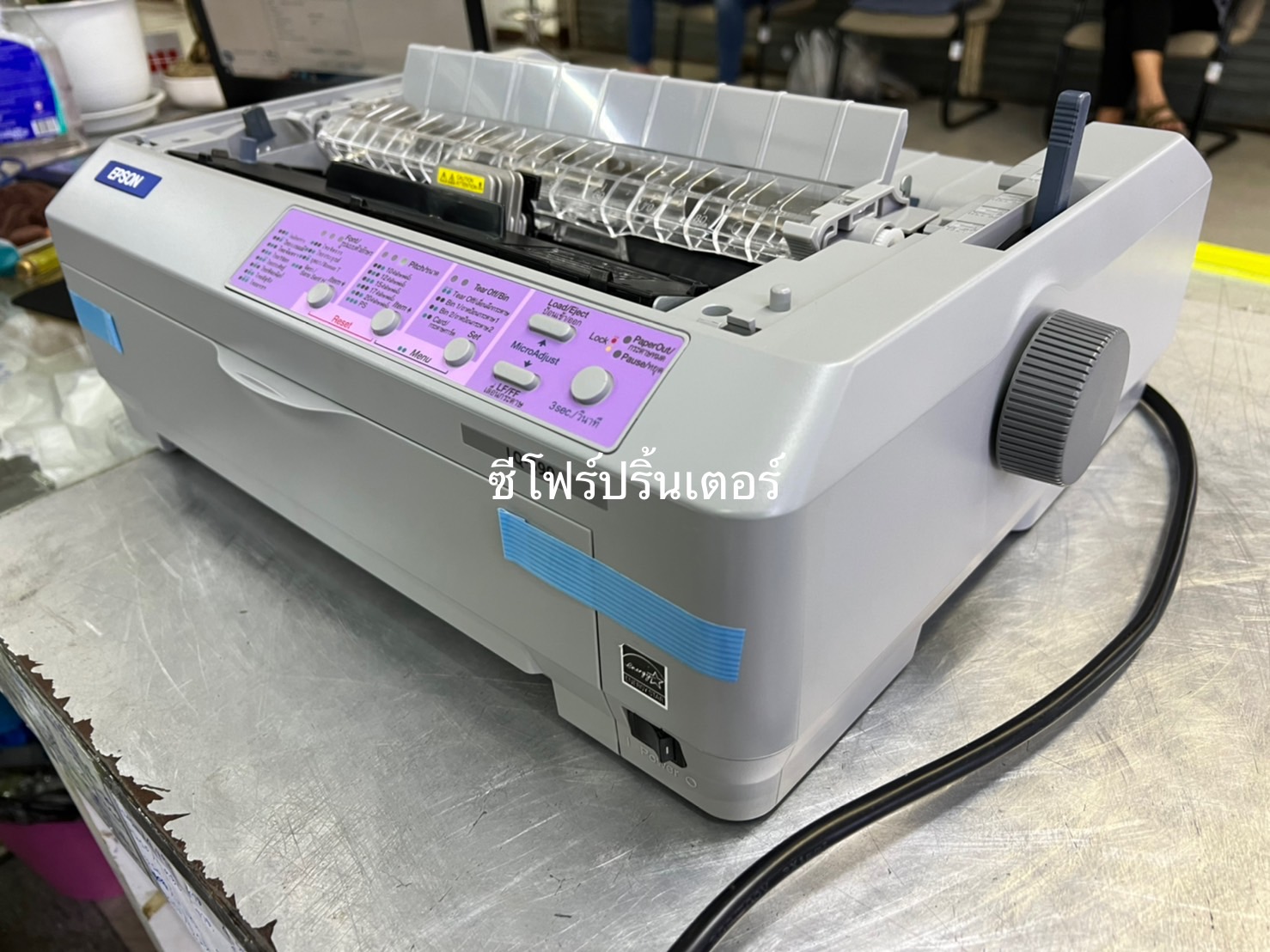 PRINTER EPSON LQ-590 "เครื่องใหม่" รับประกันตัวเครื่อง 2ปี หัวพิมพ์ 2 ปี