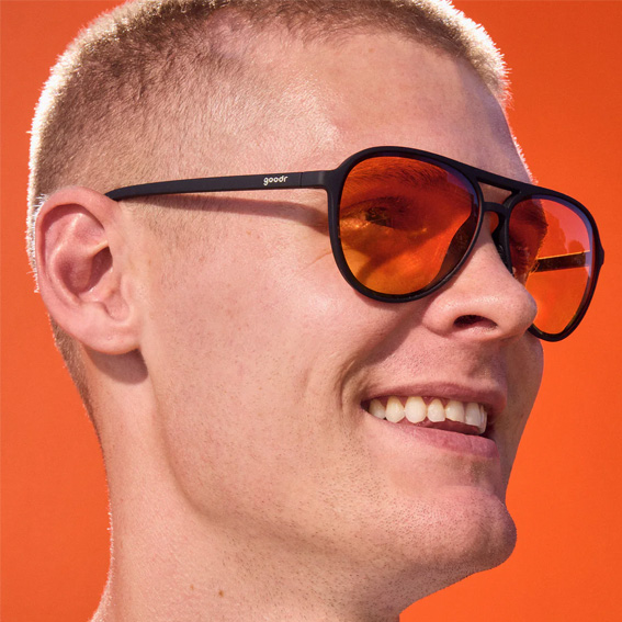 แว่น Goodr - Clear & Resin Danger - MG