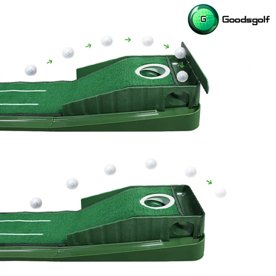 Golf Putting Mat พรมซ้อมพัตมีราง