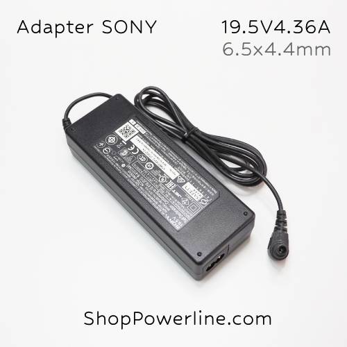 อะแดปเตอร์ Adapter SONY 19.5V 4.36A 85W (6.5x4.4mm)