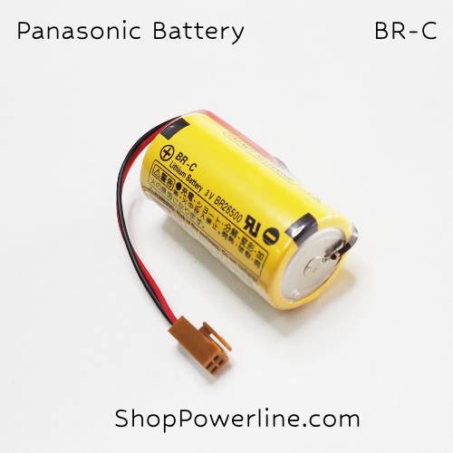 แบตเตอรี่ Battery Panasonic (BR-C, A98L-0031-0007) 3V (Brown Plug)
