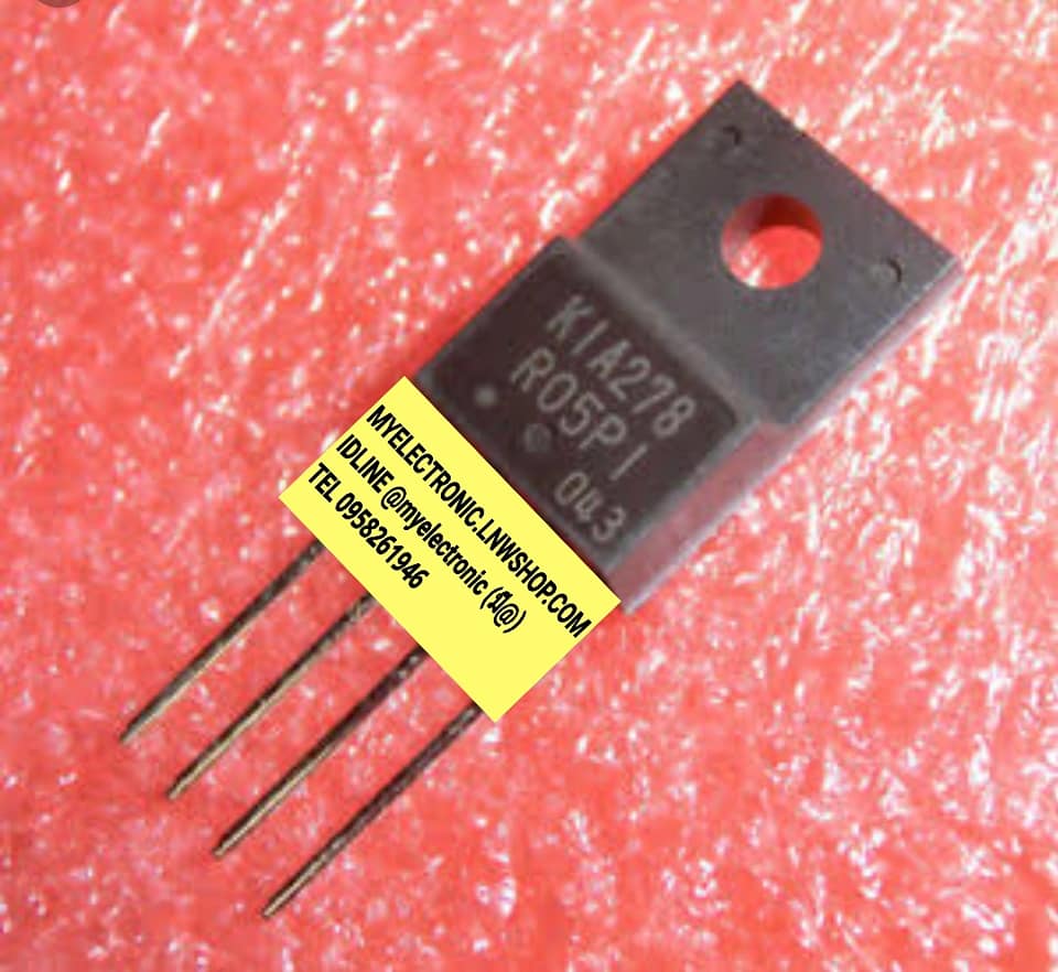 KIA278R05PIตัวถังTO220/4ขายี่ห้อKIA