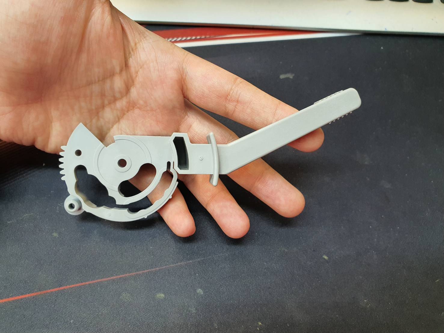 "คันโยก" LEVER,RELEASE EPSON LQ590II "ตำแหน่งที่ 590"