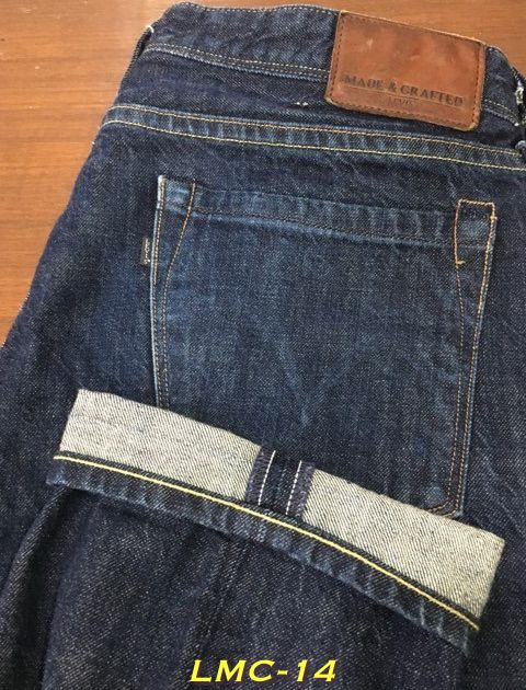 14. Levi's Made & Crafted Tack Slim Big E Made in Turkey เอว 32 ยาว 32