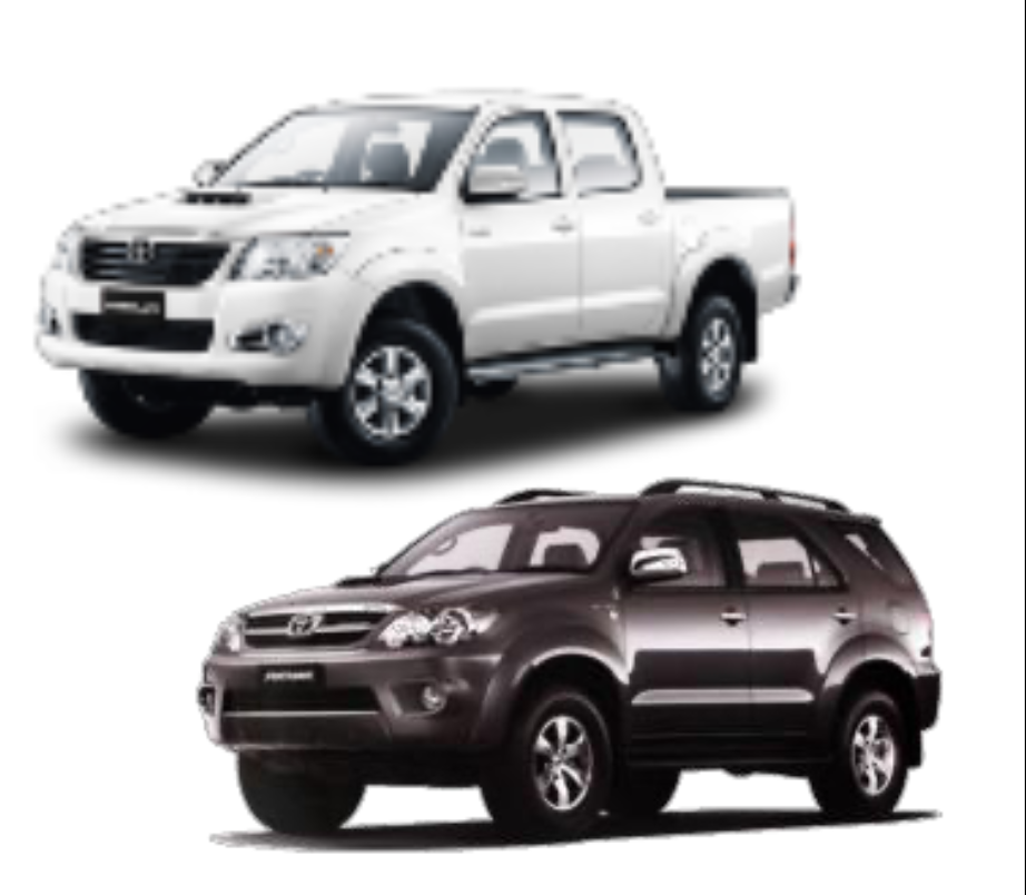 TOYOTA VIGO 4WD, FORTUNER '04-14