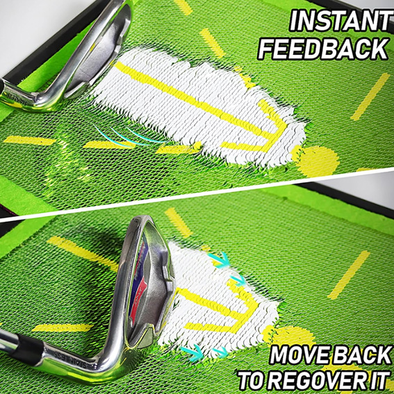 พรมตีกอล์ฟ สำหรับตรวจจับการสวิงแม่นยำ