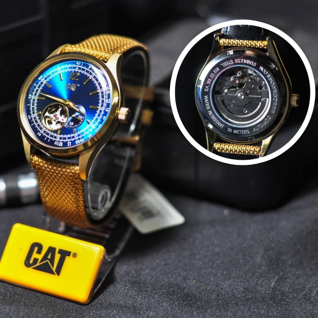1904 AUTO BLUE/GOLD SAND NYLON EA.188.63.638