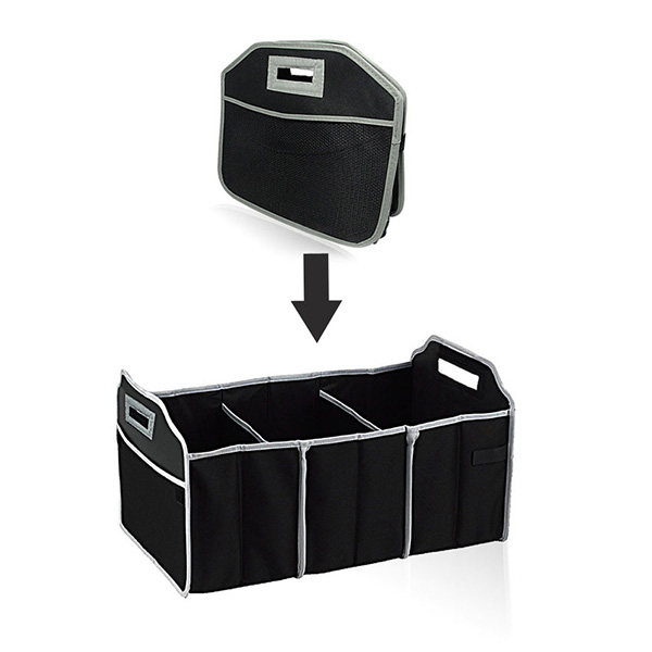 กระเป๋าเก็บของท้ายรถพับได้(Foldable Car Organizer)