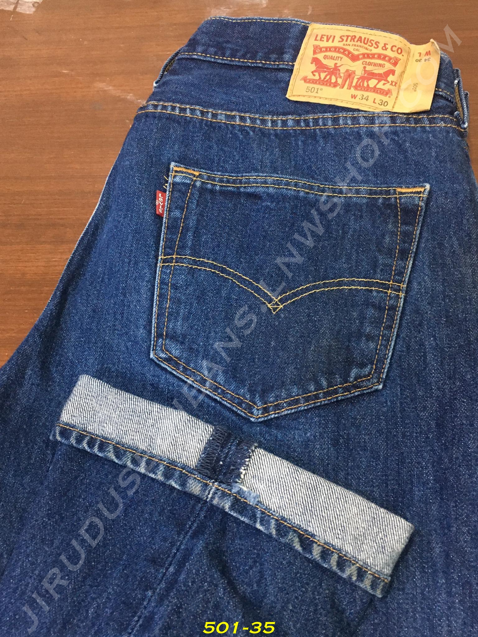 35. Levi’s 501 Made in Mexico ปี 2017 เอว 36 ยาว 29