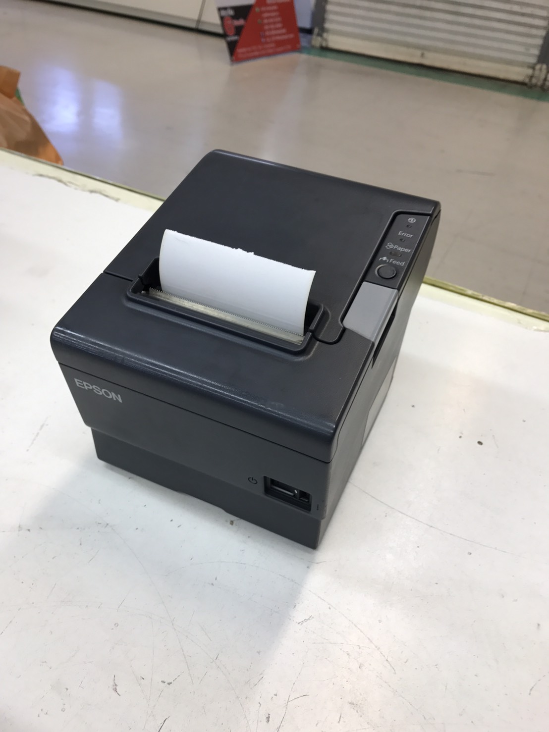 เครื่องพิมพ์ใบเสร็จ EPSON TM-T88V ปริ้นสลิปความร้อนมือสอง(PORT USB)