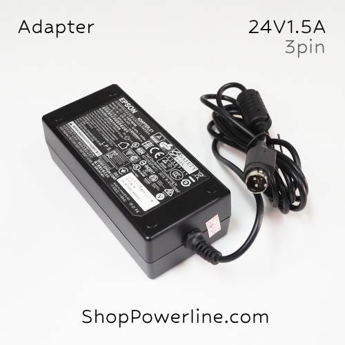 อะแดปเตอร์ Adapter Printer EPSON (M235B) 24V 1.5A (3Pin)