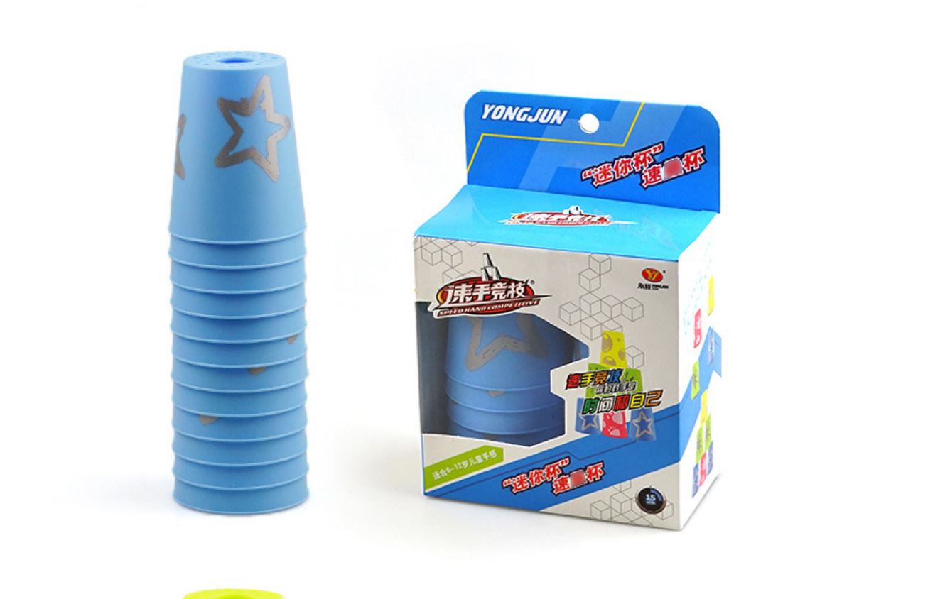 แก้วสแต็ค YJ Speed Stack (สำหรับเด็ก)ของเล่นเด็ก เสริมพัฒนาการ ฝึก กล้ามเนื้อ yj cup orange ของแท้ เล่นลื่น เล่นสนุก สแต็ค.สแต็ก.แก้วสแต็ก