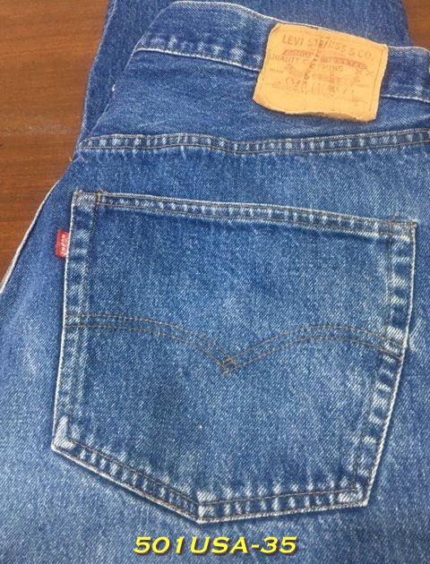 35. Levi’s 501 Made in USA ปี 1982 เอว 33 ยาว 30