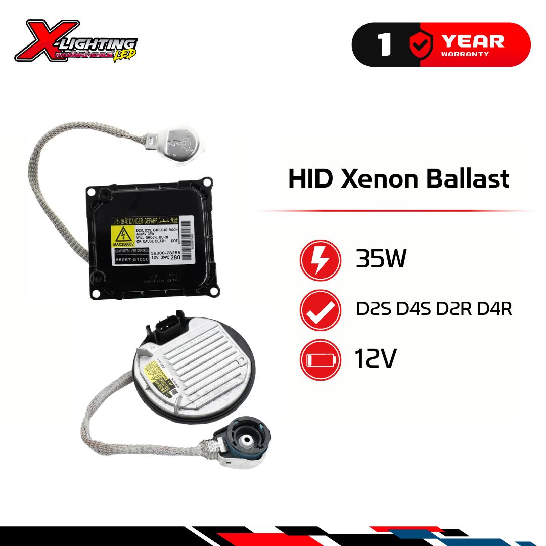 บาลาส HID Xenon สำหรับ Toyota Lexus Subaru ทรงกลม ทางเหลี่ยม 85967-22080 85967-51050 D4S D4R D2R D2S