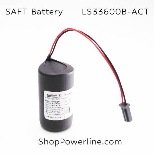 แบตเตอรี่ Battery SAFT (LS33600B-ACT) 3.6V (Black Plug)