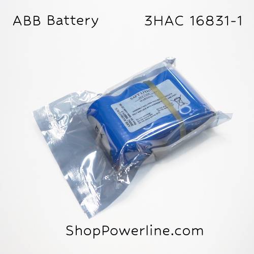 แบตเตอรี่ Battery ABB/Germany (3HAC 16831-1) 10.8V (Black Plug)