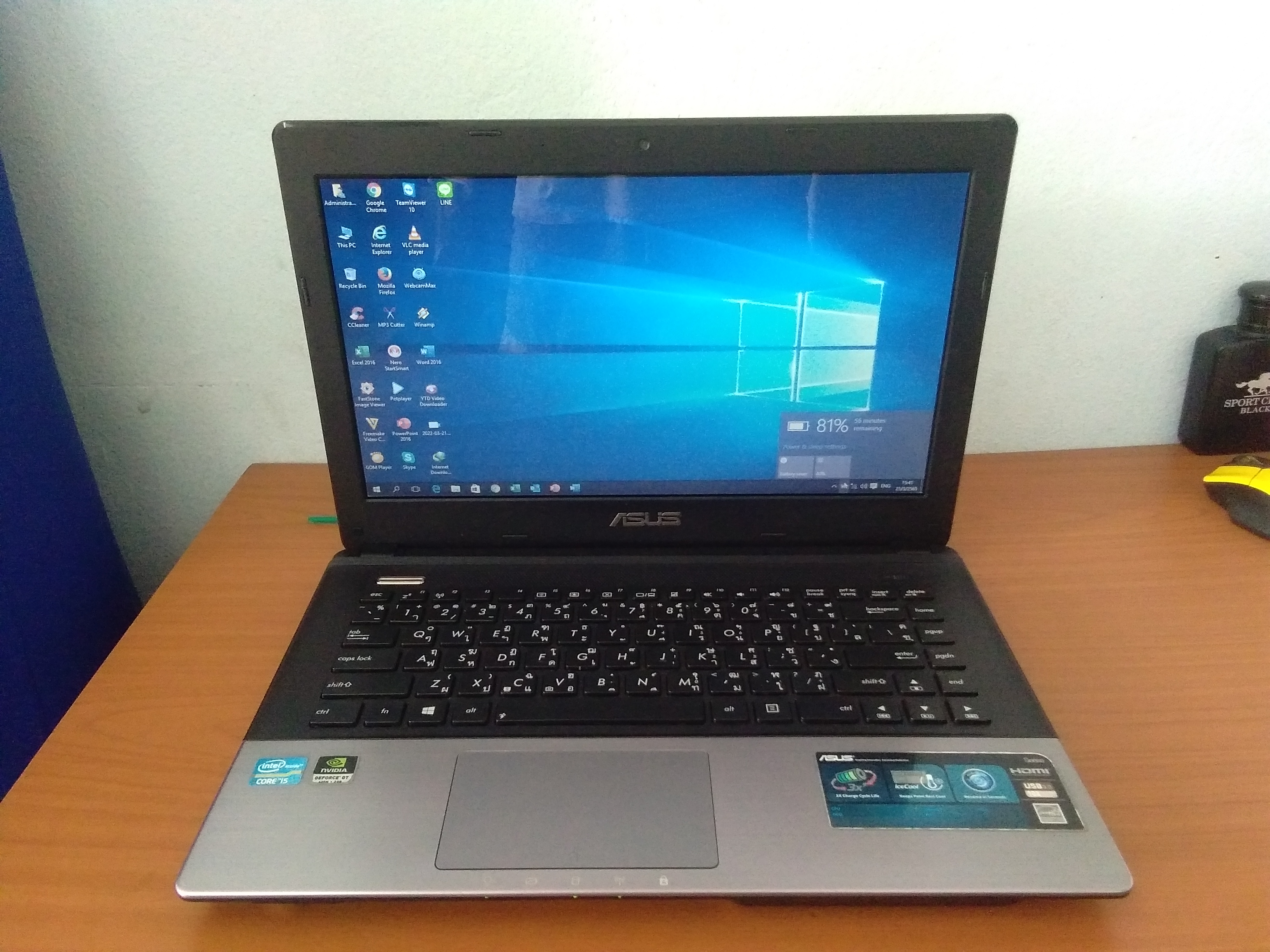 Asus K45V Core i5 3230M Upto 3.20GHz เกมส์กราฟฟิกส์ ดูหนังฟังเพลงยูทูปHD งานออนไลน์
