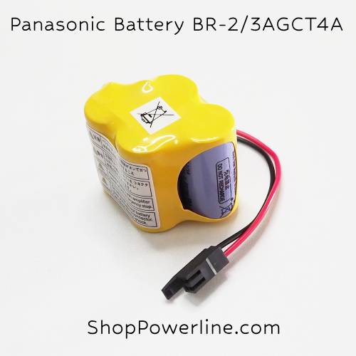 แบตเตอรี่ Battery Panasonic (BR-2/3AGCT4A, A98L-0031-0025) 6V (Black Plug)