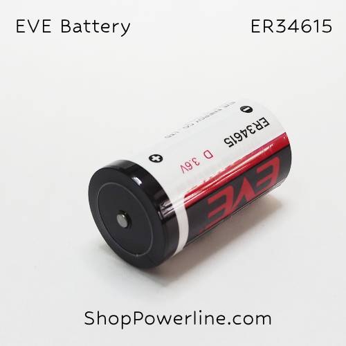 แบตเตอรี่ Battery EVE (ER34615) 3.6V D 19000mAh